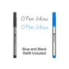 Olight O'Pen Glow black and blue ink pen refills.