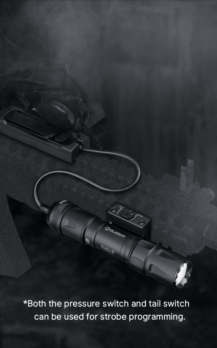 Odin S Rail Mounted Light - Powerful Tactical Flashlight