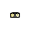 Olight ArkPro black front view with dual light sources for versatile illumination