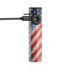 Olight ArkPro USA Flag Flashlight Charging via USB-C Cable featuring Battery Indicator for Everyday Carry and EDC Use