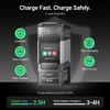 Olight Ostation 2 Pro battery charger with AAA and AA batteries for fast, safe charging and 5-layer protection