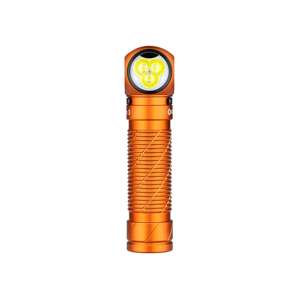 Perun 3 Headlamp 3000 Lumens White Red Light Rechargeable