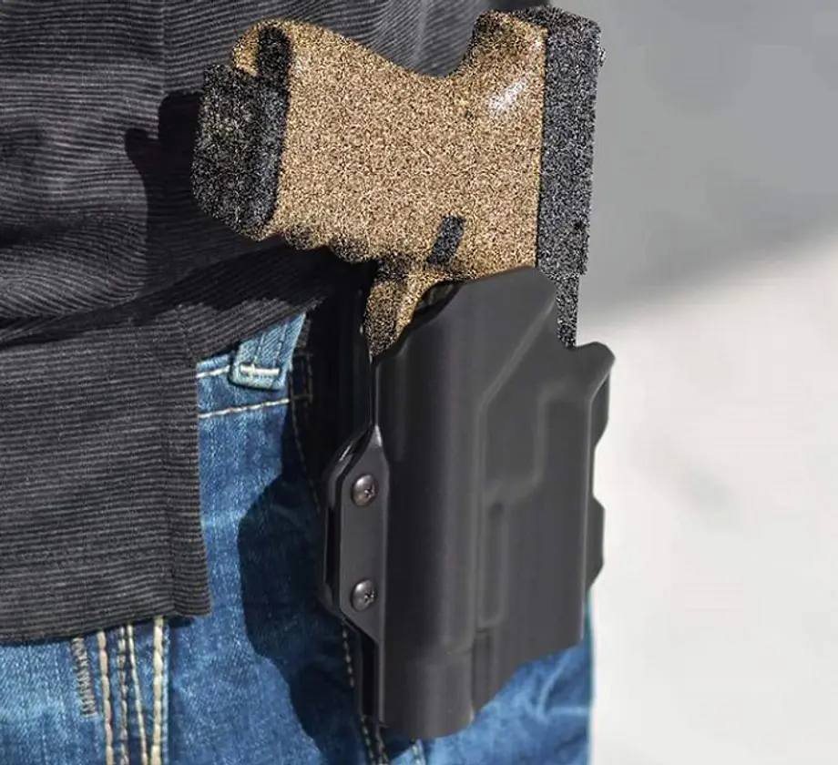 olight flashlight holster for I3S EOS Horizontal Design Provides a secure fit while allowing for comfortable and discreet carry. HoldMyGear Holster Compatible with Olight