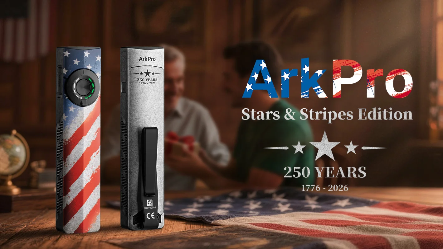 Olight ArkPro Stars & Stripes: Commemorative EDC Light