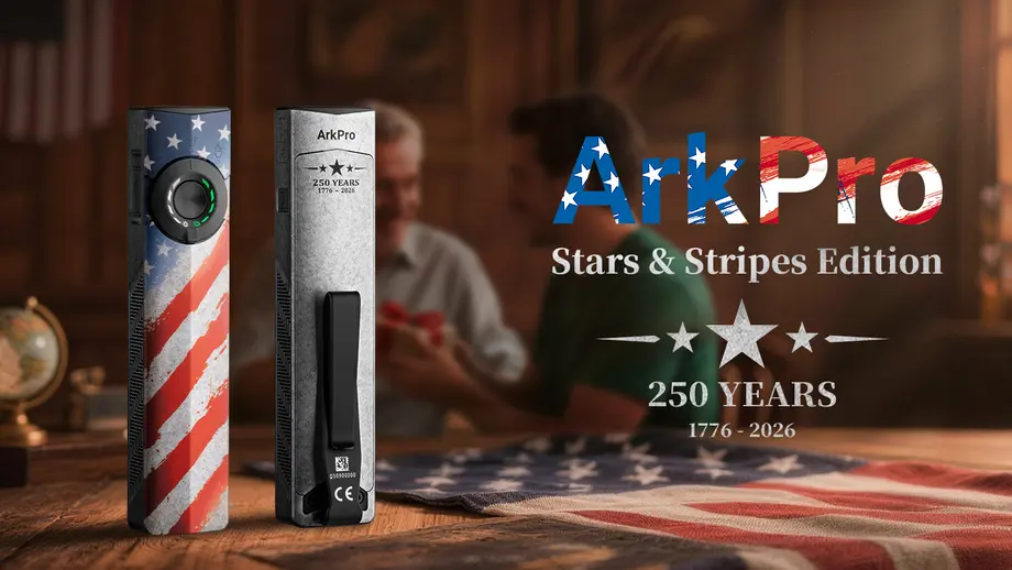 OLIGHT(オーライト) i1r2 Pro : Stars & Stripes Olight ArkPro Stars & Stripes: Commemorative EDC Light