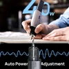 HOZO NeoBlade 40W ultrasonic cutter being used for precision cutting with auto power adjustment feature demonstration