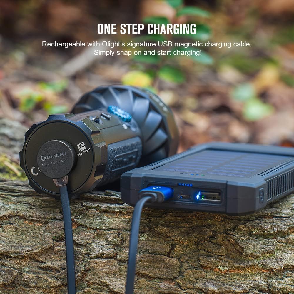 Marauder Mini 7000 Lumen LED Flashlight Dual Beam RGB Outdoor - Olight