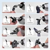 Electric sander attachment heads including pointed, flat, right angle, acute angle, half-cylinder, and arc tips