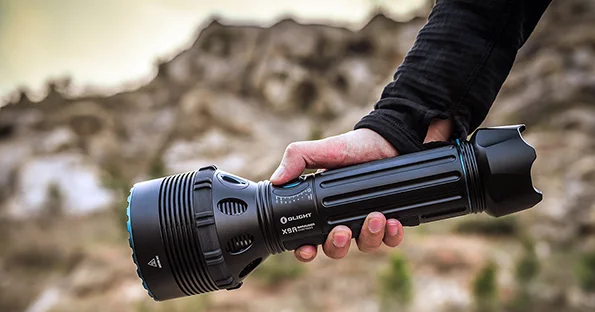 25000 Lumens Brightest Flashlight - Olight X9R Marauder