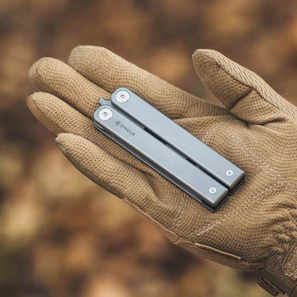 Otacle T1 Titanium Butterfly Pry Bar 6 Tools Magnetic EDC Gear
