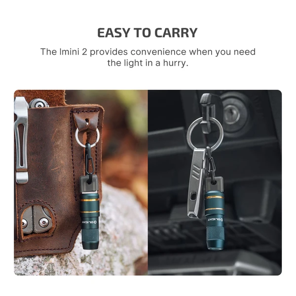 imini 2 Rechargeable Mini Flashlight - Compact & Magnetic