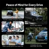 Car jump starter use cases showing roadside emergency assistance, repair shop maintenance, and vehicle compatibility.
