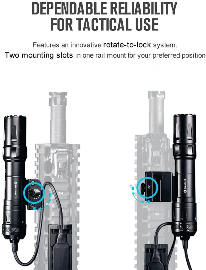 Odin Tactical Light 2000 Lumens Long-Range Platform Weapon Mounted