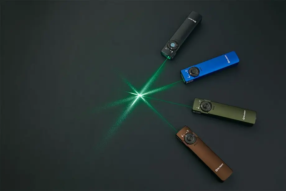 Olight's First White Light & Green Laser EDC Flashlight- Arkfeld