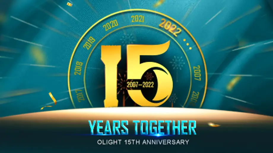 Olight 15th Anniversary - Years Together!