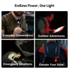 Olight Black Oclip Pro Multi Use Clip Light on Collar Backpack and Car Hood for Everyday Outdoor and Emergency Lighting