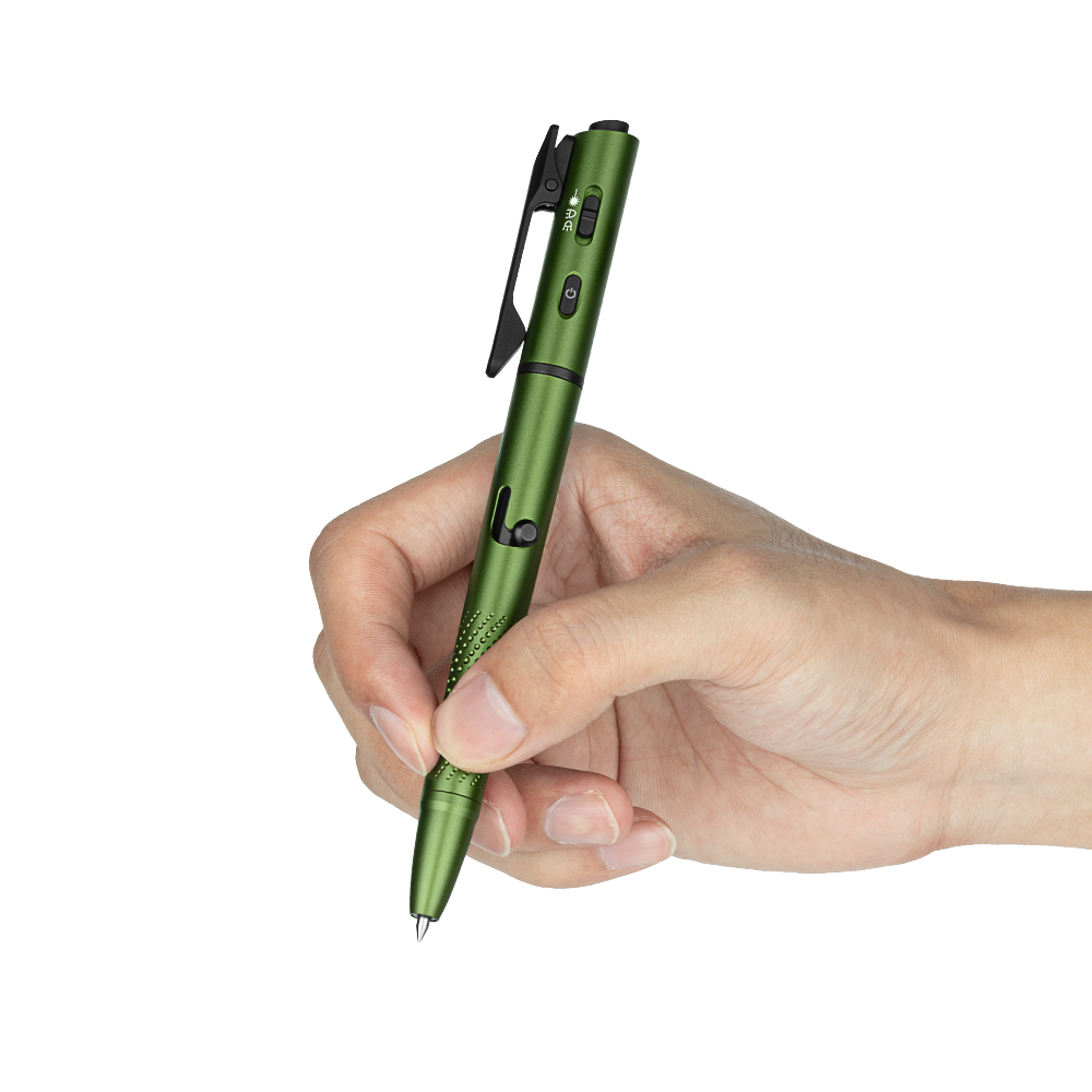 O'Pen 3 Penlight Oclip Pro S Clip Light Bundle 120LM Green Laser