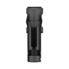 Olight Black Seeker 4 Pro Holster Front View with Belt Clip for Hands-Free Flashlight Carry