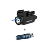 Olight Black Baldr S, Baldr S Bl, Baldr S Strobe Weapon Light with Blue Laser Beam and USB Charging for Tactical Use