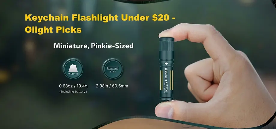 Olight Keychain Flashlight Under $20