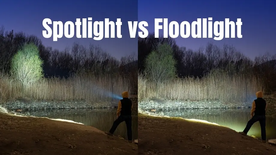 Spotlight vs Floodlight: Flashlight Beam & Brightness Guide
