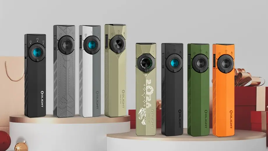 New Olight ArkPro Series flashlights, multiple colors, limited editions. The gift that lights up.