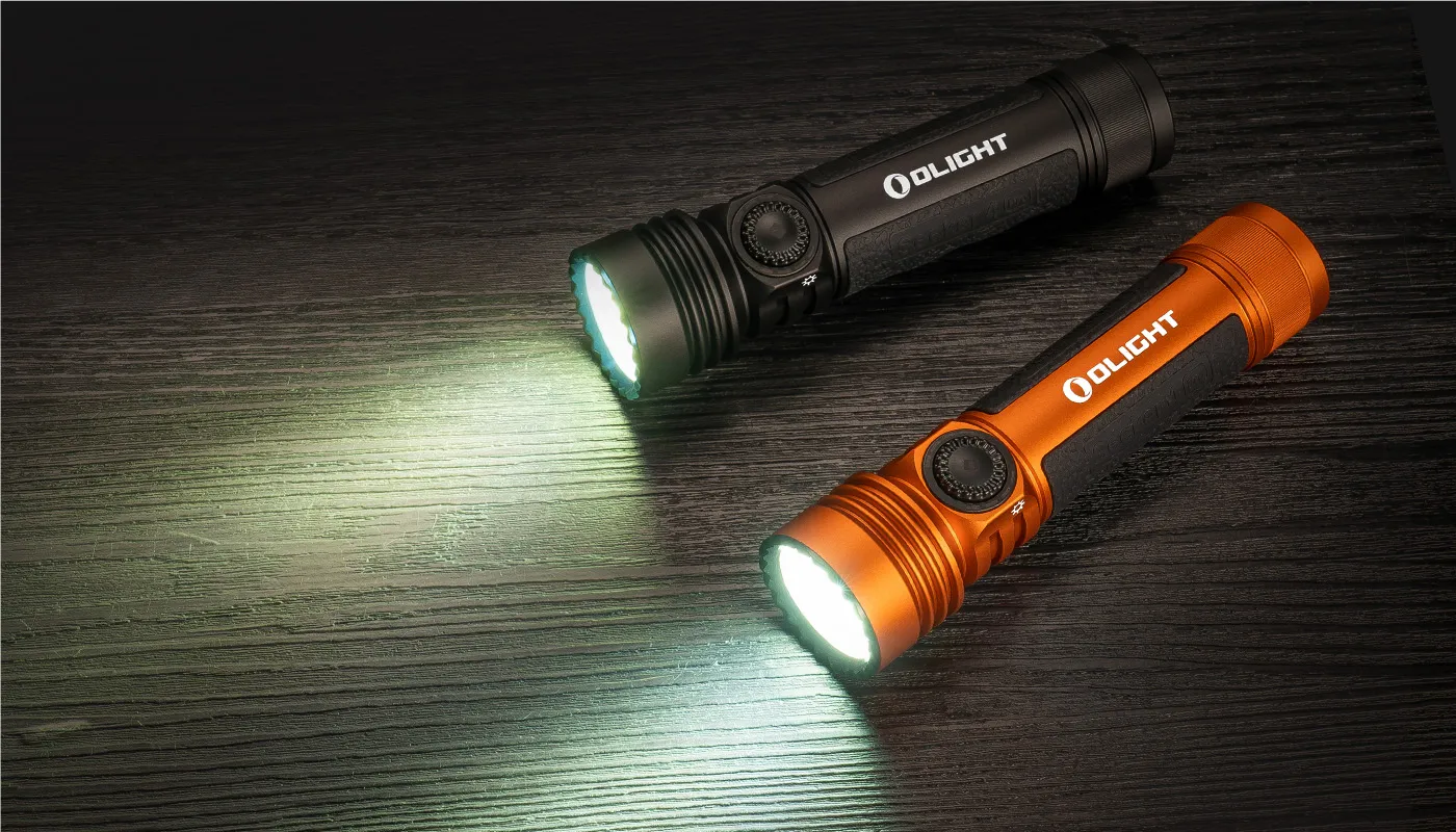 Seeker 4 Pro 4600lm Rechargeable Flashlight High Power EDC Light