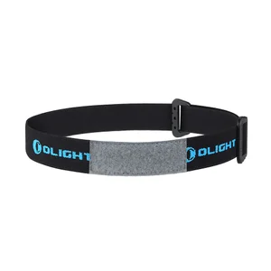 Olight Black Headlamp Headband with Adjustable Buckles and Logo for Hands-Free Lighting
