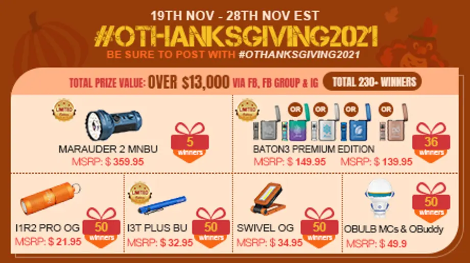 #OThanksgiving2021 Event Is On! Let’s Spread Love and Joy Together