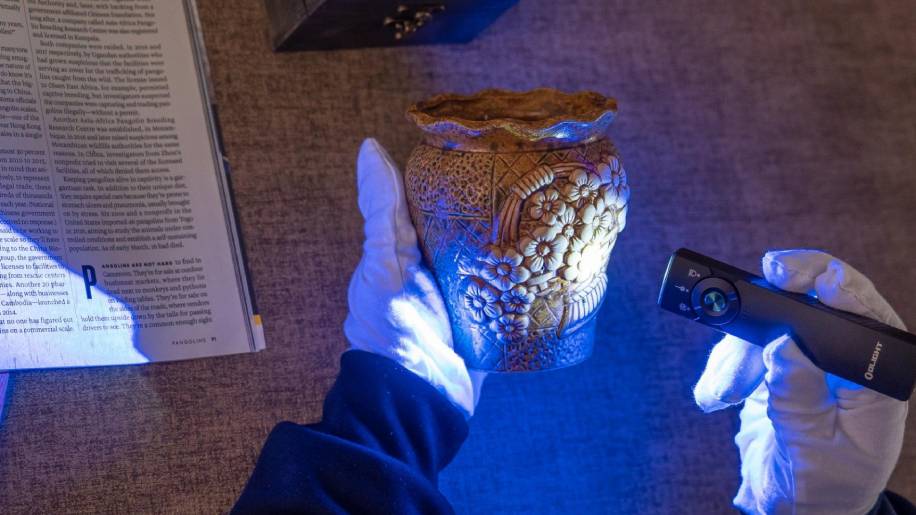 Arkfeld Pro Flat UV flashlight