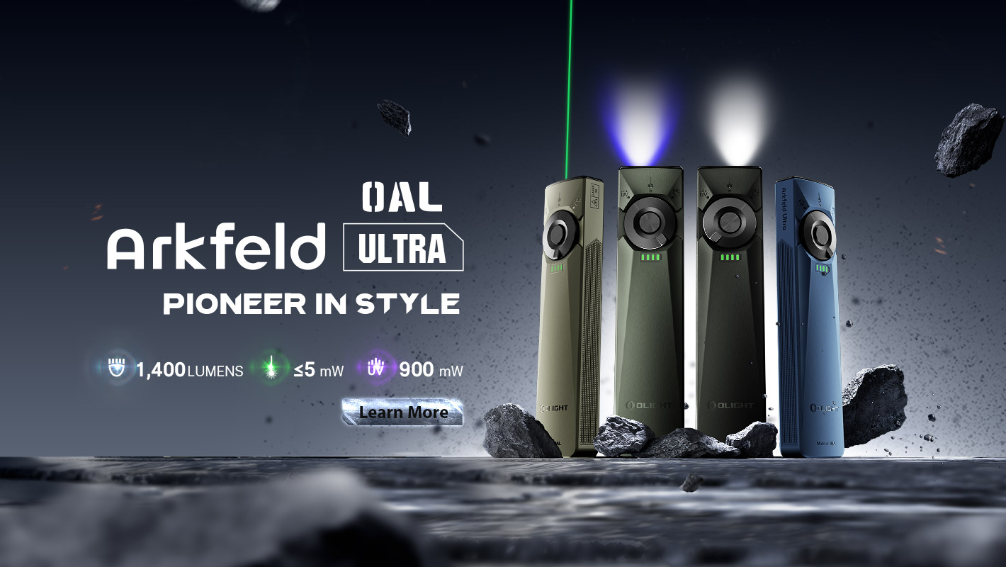 オーライト　ウォーリァーミニ3 ブラック OLIGHT® Official Store: Tactical Light & EDC Flashlights