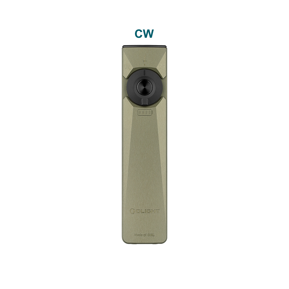 Arkfeld Ultra EDC Flashlight 3 in 1 UV Green Laser O aluminum - Olight