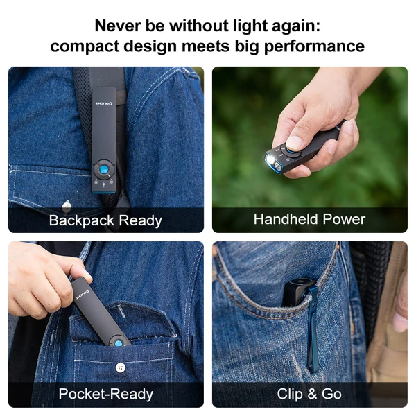 OLIGHT (オーライト) Arkfeld Pro ドラゴン(ブラック) Olight Arkfeld Pro Flashlight Black Al NW Blade - HQ