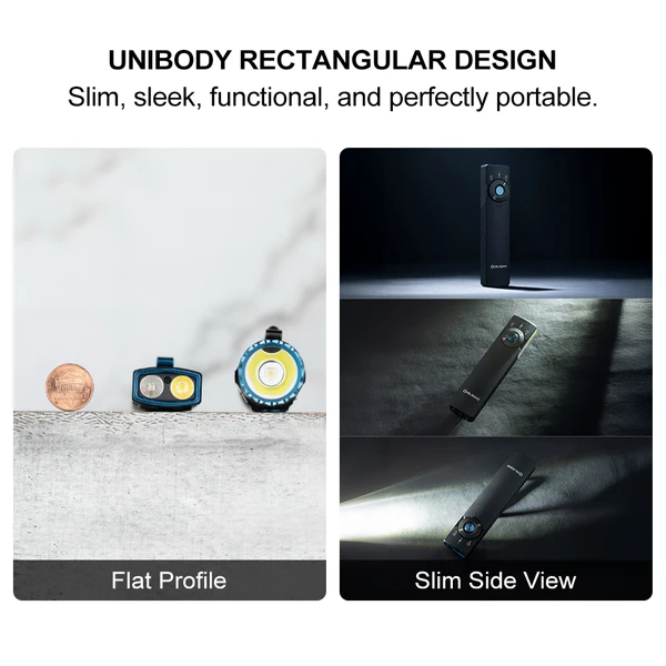 Arkfeld Pro Flat EDC Flashlight 1300 Lumens UV Green Laser 3 in 1