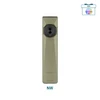 Olight Olive Green Arkfeld Ultra Flat Flashlight Front View with Neutral White LED and Laser for EDC Daily Carry