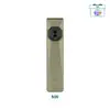 Olight Olive Green Arkfeld Ultra Flat Flashlight Front View with Neutral White LED and Laser for EDC Daily Carry