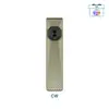 Olight Green Arkfeld Ultra Flat Flashlight Front View with Patterned Grip and Selector Dial for EDC Outdoor Use