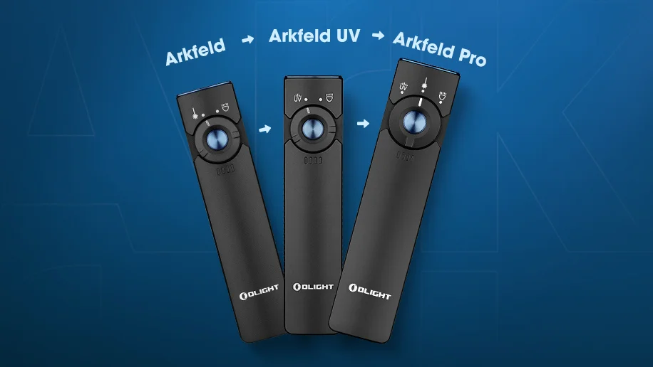 Olight Arkfeld Series flashlight, You Deserve It!