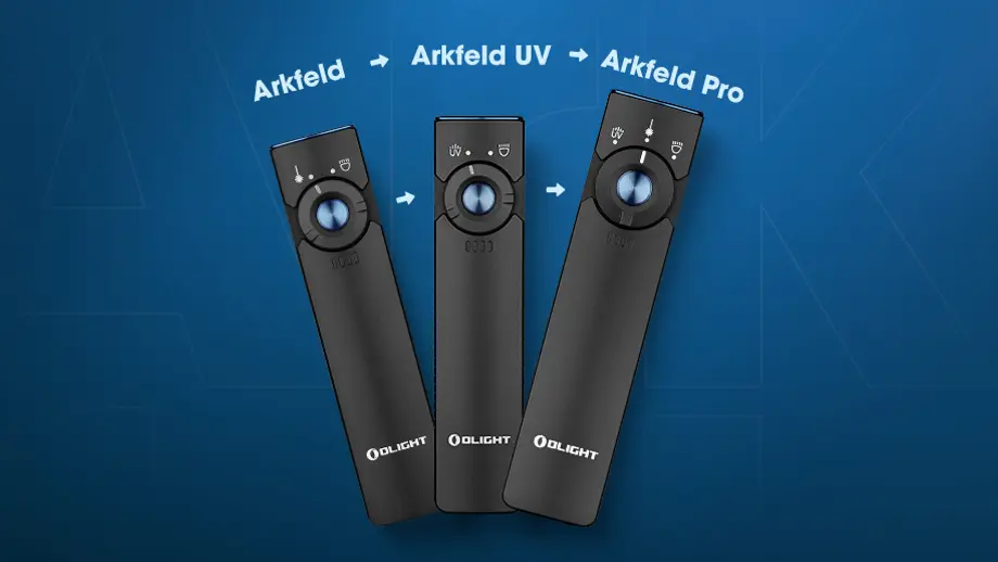 Olight Arkfeld Series flashlight, You Deserve It!