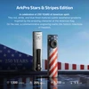 Olight ArkPro Stars and Stripes Edition Flashlight Front and Rear View with Patriotic Design for EDC and Outdoor Use