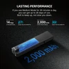 Olight Black ArkPro Flashlight with 2,000 mAh Battery and OLED Display for Long-Lasting Illumination