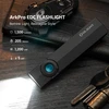 Olight Black ArkPro EDC Flashlight with 1500 Lumens and UV Light, for everyday carry and outdoor use