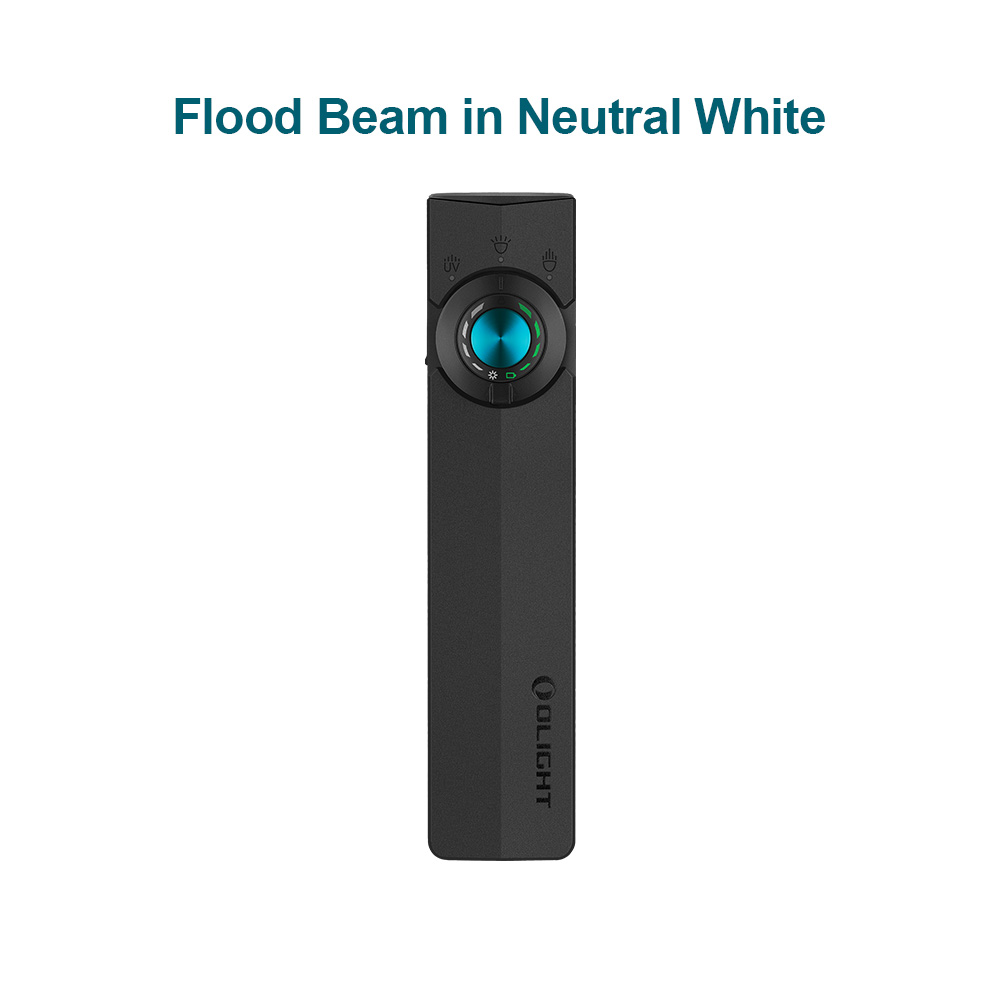 ArkPro Series ¨C Flat Unibody EDC Flashlight with Multi-Light Sources