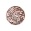 USA Semiquincentennial copper coin featuring bald eagle American flag Liberty Bell and US Capitol 1776 to 2026