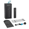 Olight Black ArkPro Ultra Flashlight with box, charging cable, and documents for everyday carry and illumination.