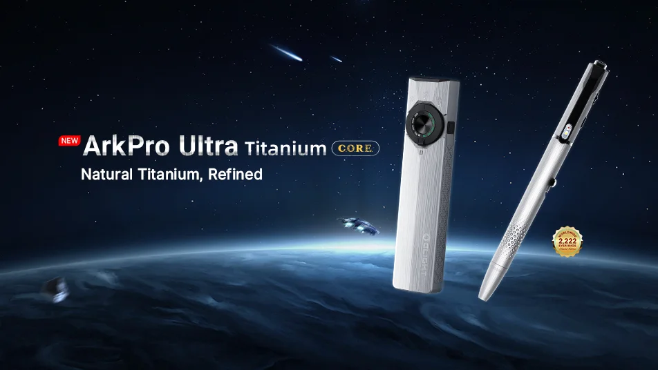Mastered in Titanium: Olight C.O.R.E. Unveils the ArkPro Ti And OPen 3 Ti Collection