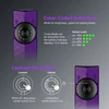 EDC flashlight user manual detailing color-coded battery indicators and lockout safety function instructions