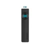 Olight Black ArkPro Top View with a Blue Control Dial and Functional Icons for Illumination and UV Light