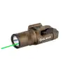 Olight Baldr S BL pistol light with green laser, tactical weapon light, handgun light, Picatinny mount, gun accessory