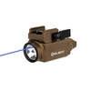 Olight Desert Tan Baldr S Weapon Light with Blue Laser for Tactical Use